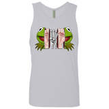 T-Shirts Heather Grey / S Inside the Frog Men's Premium Tank Top