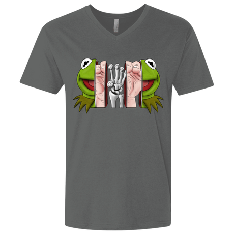 T-Shirts Heavy Metal / X-Small Inside the Frog Men's Premium V-Neck