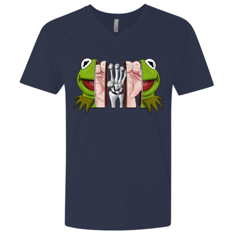 T-Shirts Midnight Navy / X-Small Inside the Frog Men's Premium V-Neck