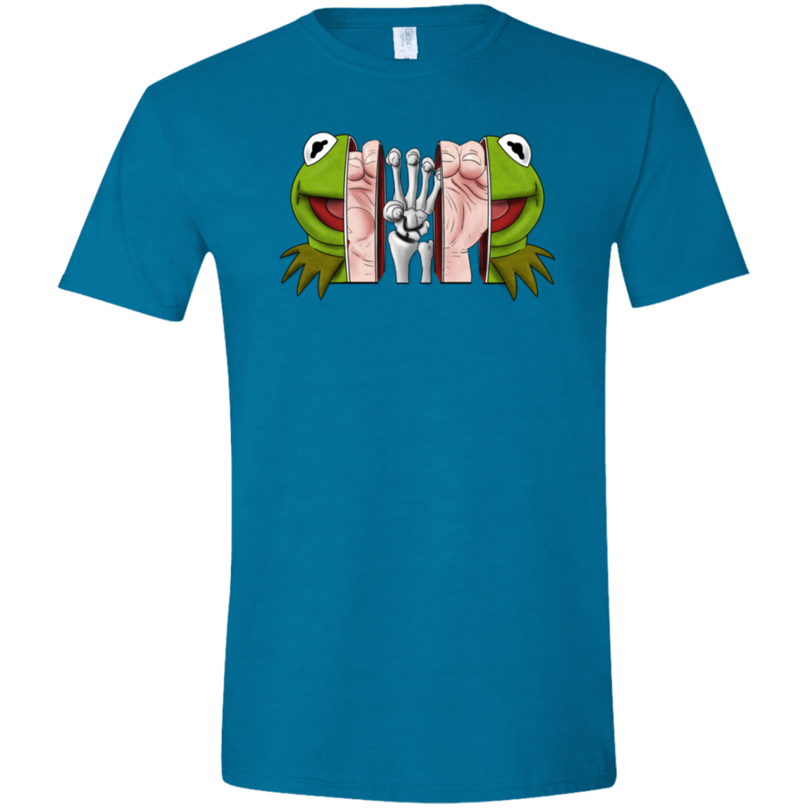 T-Shirts Antique Sapphire / S Inside the Frog Men's Semi-Fitted Softstyle