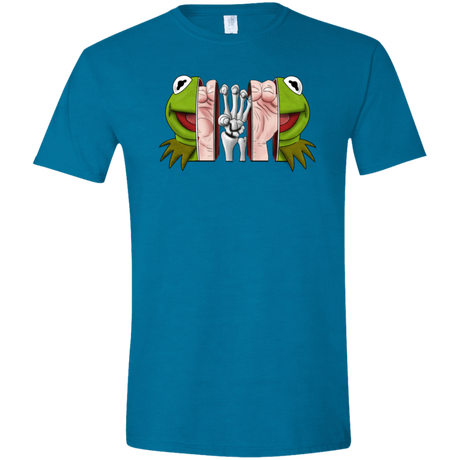 T-Shirts Antique Sapphire / S Inside the Frog Men's Semi-Fitted Softstyle