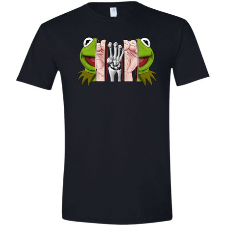 T-Shirts Black / X-Small Inside the Frog Men's Semi-Fitted Softstyle