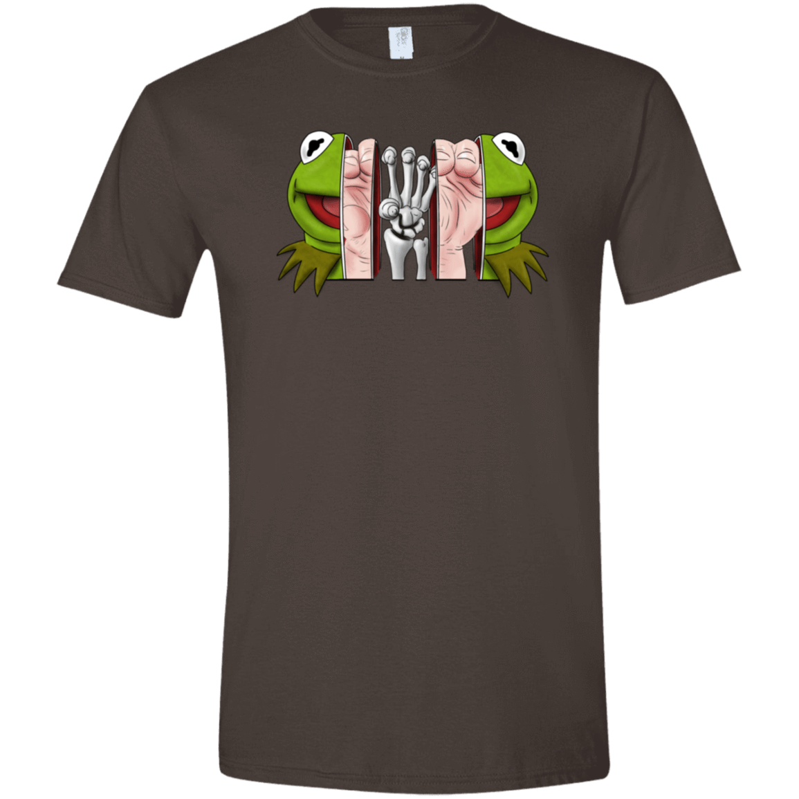 T-Shirts Dark Chocolate / S Inside the Frog Men's Semi-Fitted Softstyle