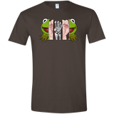 T-Shirts Dark Chocolate / S Inside the Frog Men's Semi-Fitted Softstyle