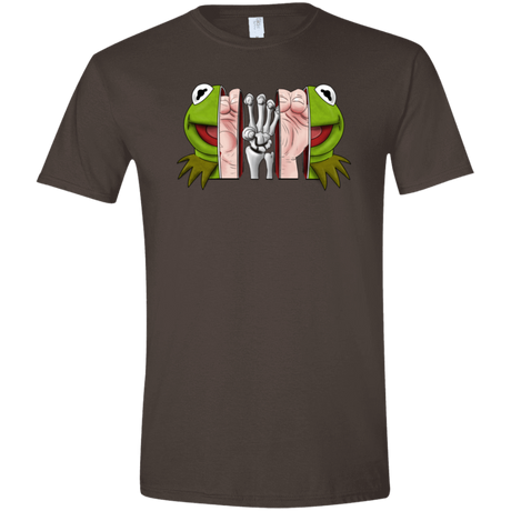 T-Shirts Dark Chocolate / S Inside the Frog Men's Semi-Fitted Softstyle