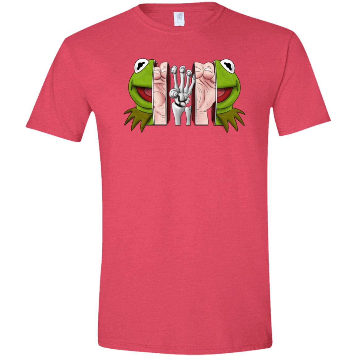 T-Shirts Heather Red / S Inside the Frog Men's Semi-Fitted Softstyle