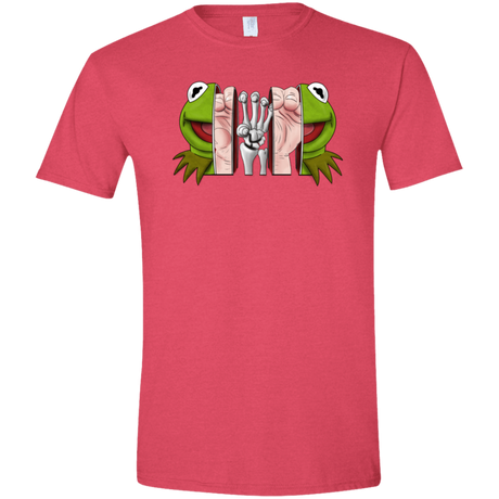 T-Shirts Heather Red / S Inside the Frog Men's Semi-Fitted Softstyle