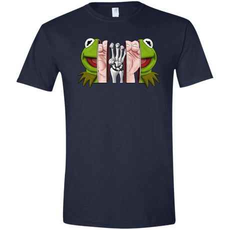 T-Shirts Navy / X-Small Inside the Frog Men's Semi-Fitted Softstyle