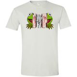T-Shirts White / X-Small Inside the Frog Men's Semi-Fitted Softstyle