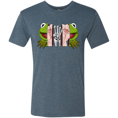 T-Shirts Indigo / S Inside the Frog Men's Triblend T-Shirt