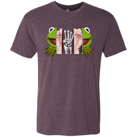 T-Shirts Vintage Purple / S Inside the Frog Men's Triblend T-Shirt