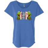 T-Shirts Vintage Royal / X-Small Inside the Frog Triblend Dolman Sleeve