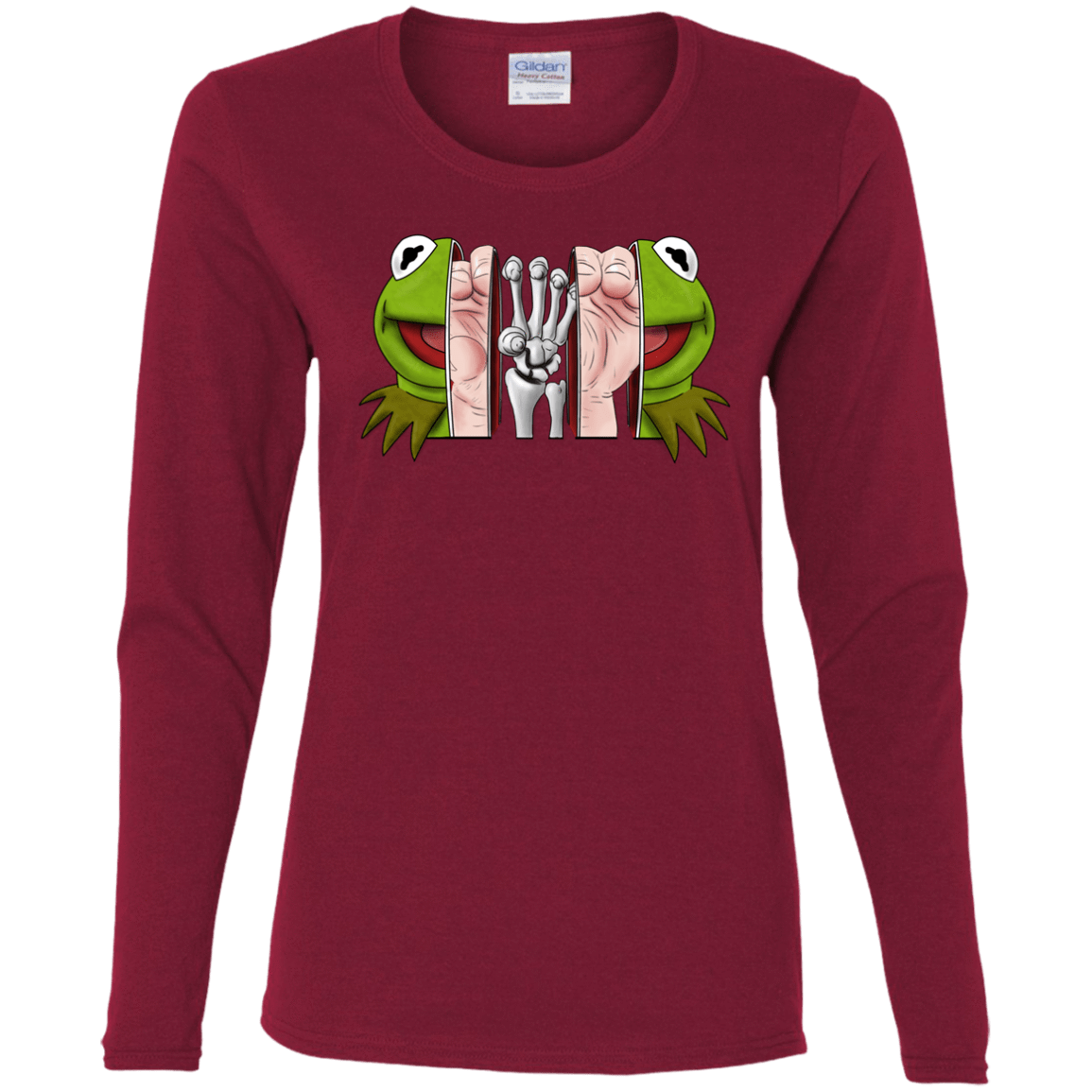 T-Shirts Cardinal / S Inside the Frog Women's Long Sleeve T-Shirt