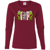 T-Shirts Cardinal / S Inside the Frog Women's Long Sleeve T-Shirt