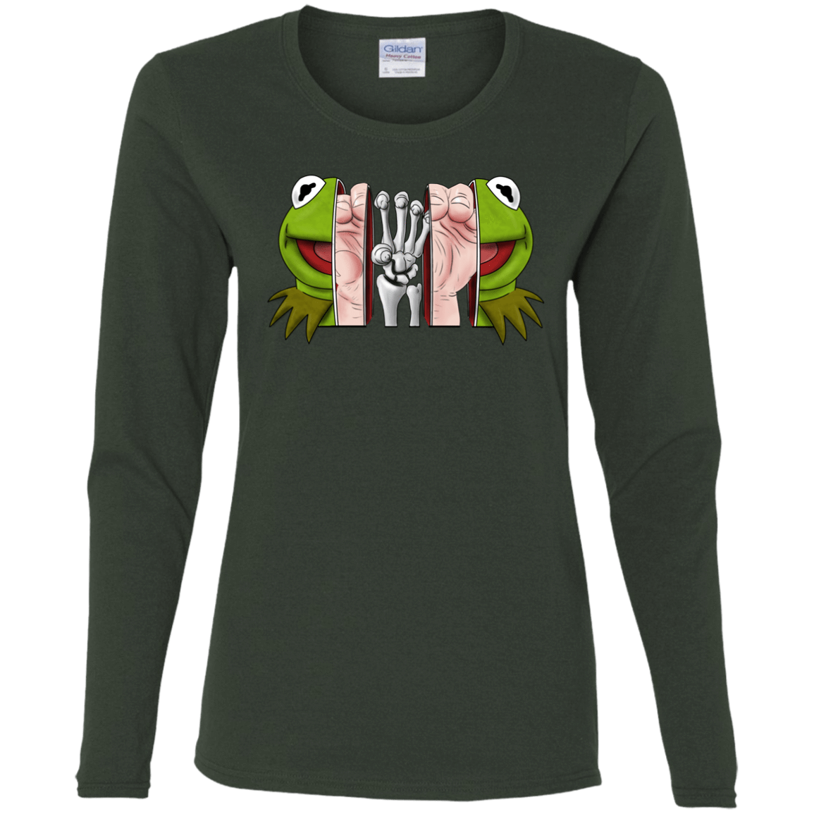 T-Shirts Forest / S Inside the Frog Women's Long Sleeve T-Shirt