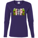 T-Shirts Purple / S Inside the Frog Women's Long Sleeve T-Shirt