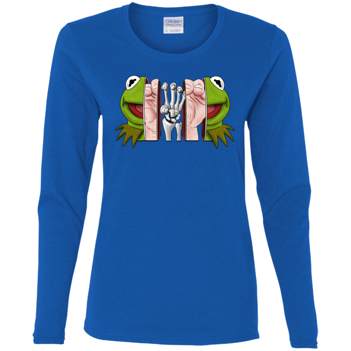 T-Shirts Royal / S Inside the Frog Women's Long Sleeve T-Shirt