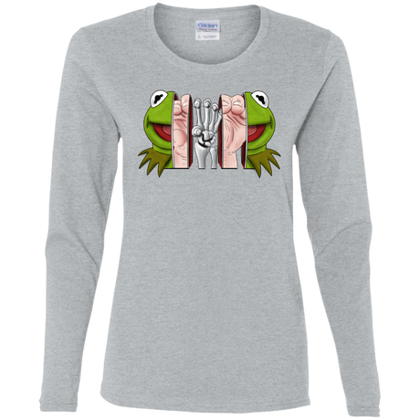 T-Shirts Sport Grey / S Inside the Frog Women's Long Sleeve T-Shirt