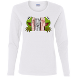 T-Shirts White / S Inside the Frog Women's Long Sleeve T-Shirt