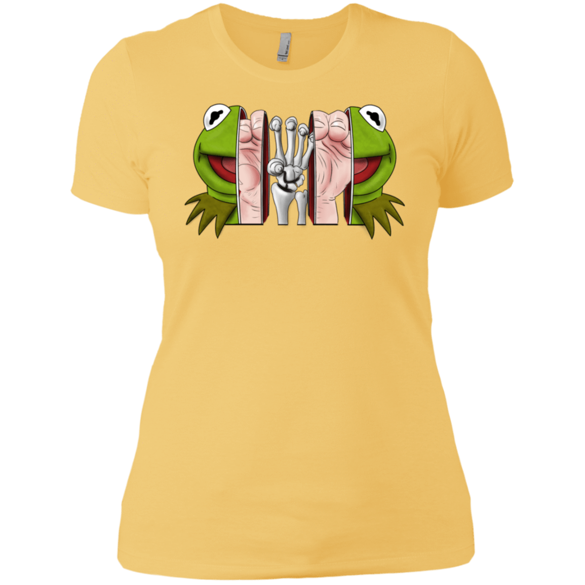 T-Shirts Banana Cream/ / X-Small Inside the Frog Women's Premium T-Shirt