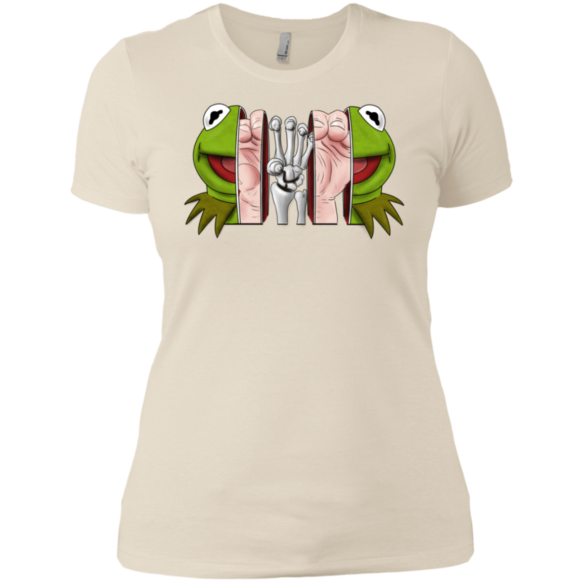 T-Shirts Ivory/ / X-Small Inside the Frog Women's Premium T-Shirt