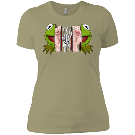 T-Shirts Light Olive / X-Small Inside the Frog Women's Premium T-Shirt