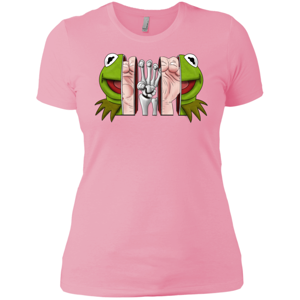 T-Shirts Light Pink / X-Small Inside the Frog Women's Premium T-Shirt