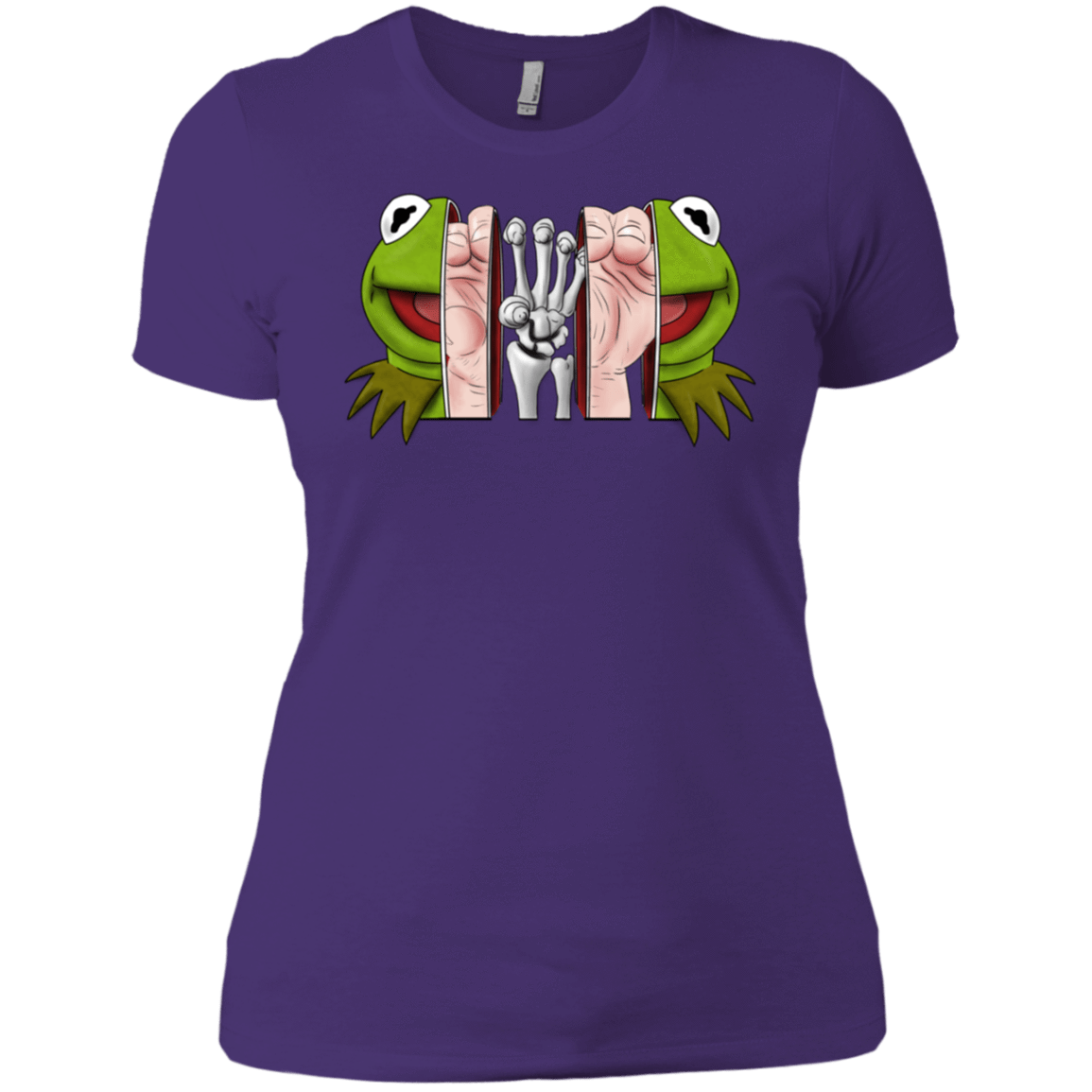 T-Shirts Purple Rush/ / X-Small Inside the Frog Women's Premium T-Shirt