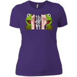 T-Shirts Purple Rush/ / X-Small Inside the Frog Women's Premium T-Shirt