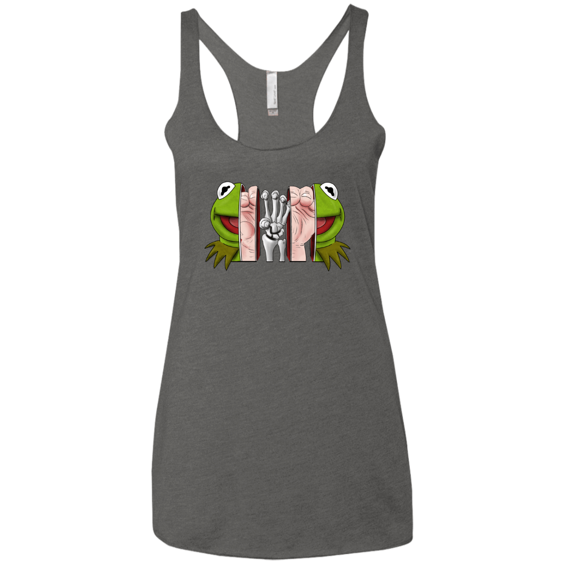 T-Shirts Premium Heather / X-Small Inside the Frog Women's Triblend Racerback Tank