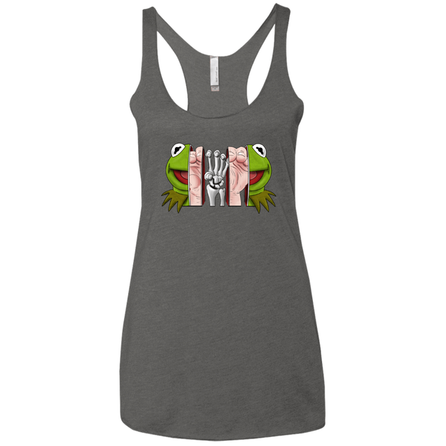 T-Shirts Premium Heather / X-Small Inside the Frog Women's Triblend Racerback Tank