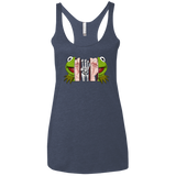 T-Shirts Vintage Navy / X-Small Inside the Frog Women's Triblend Racerback Tank