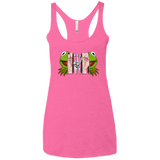 T-Shirts Vintage Pink / X-Small Inside the Frog Women's Triblend Racerback Tank