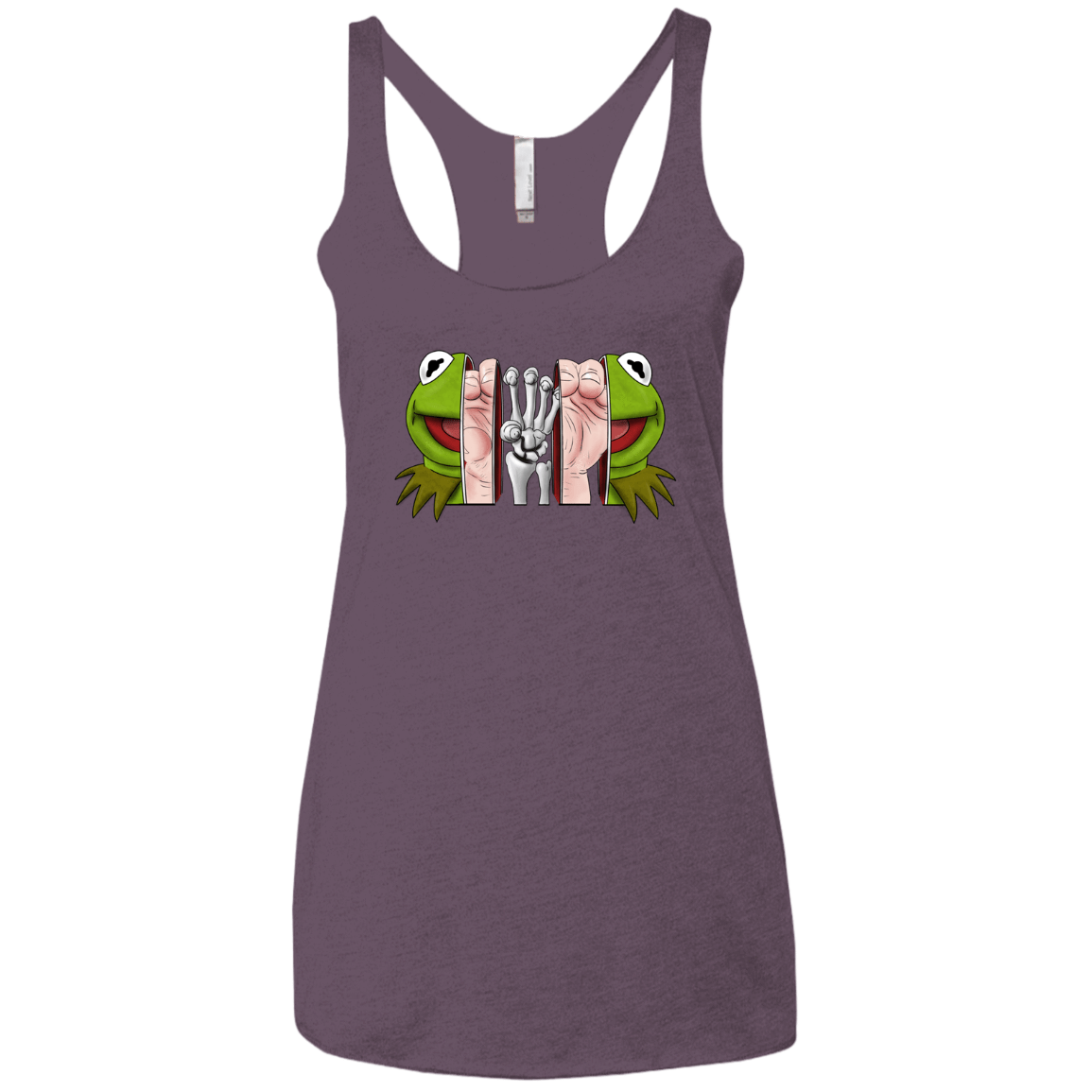 T-Shirts Vintage Purple / X-Small Inside the Frog Women's Triblend Racerback Tank