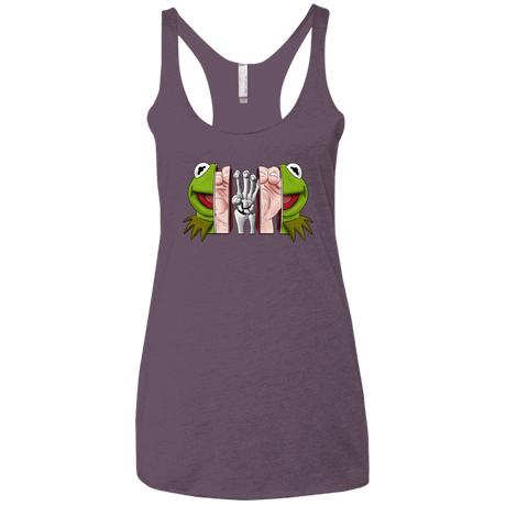 T-Shirts Vintage Purple / X-Small Inside the Frog Women's Triblend Racerback Tank