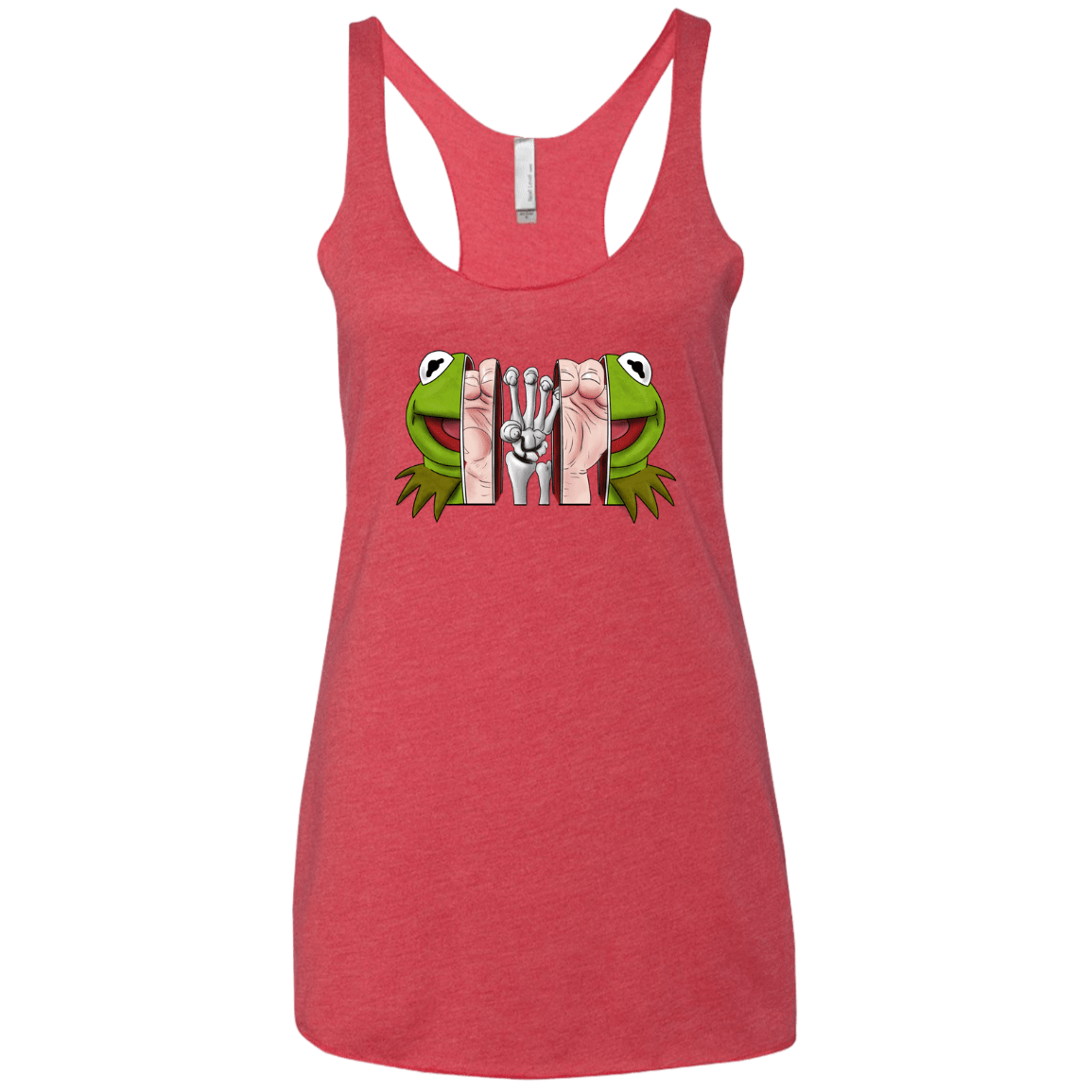 T-Shirts Vintage Red / X-Small Inside the Frog Women's Triblend Racerback Tank