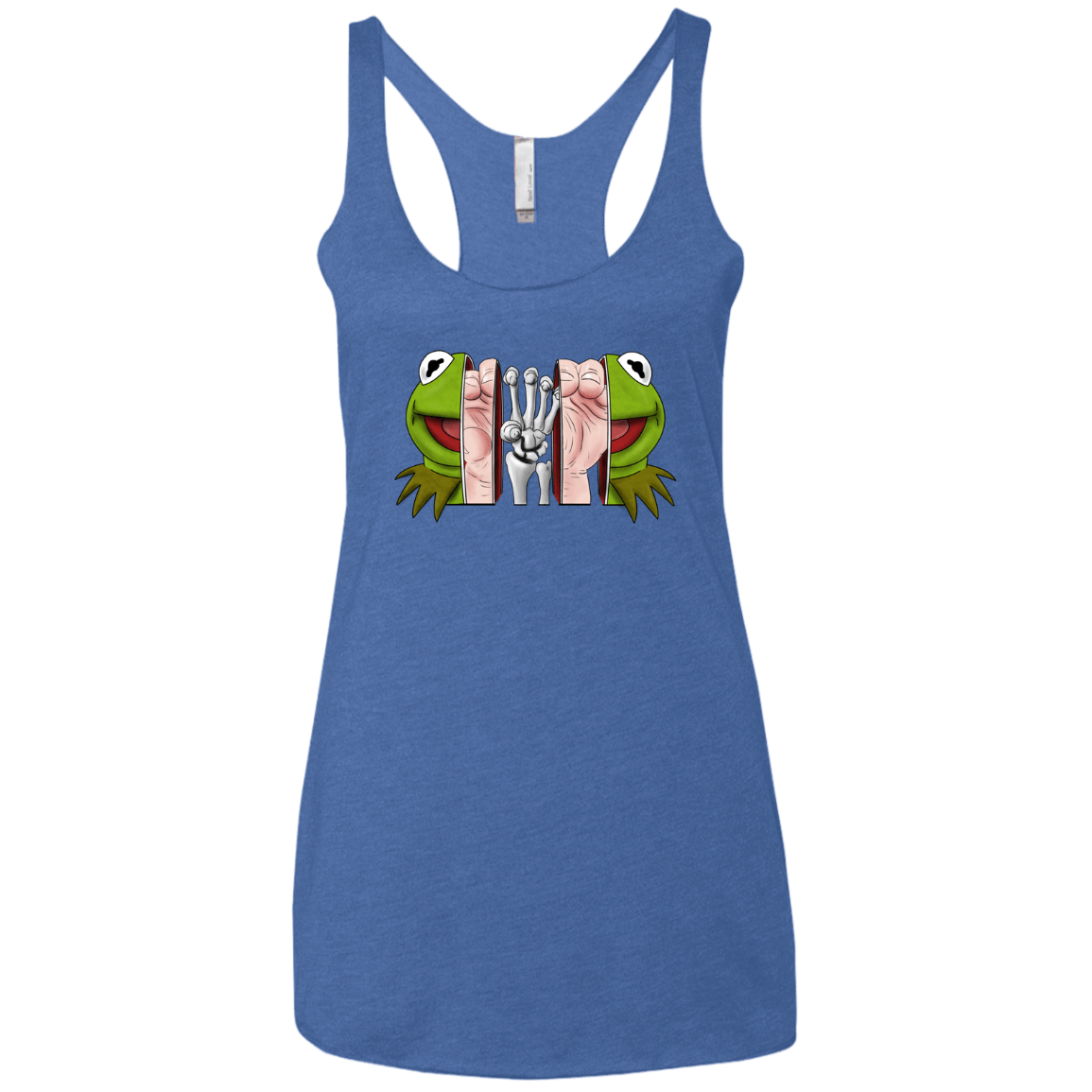 T-Shirts Vintage Royal / X-Small Inside the Frog Women's Triblend Racerback Tank