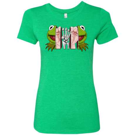 T-Shirts Envy / S Inside the Frog Women's Triblend T-Shirt