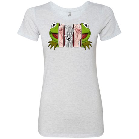 T-Shirts Heather White / S Inside the Frog Women's Triblend T-Shirt