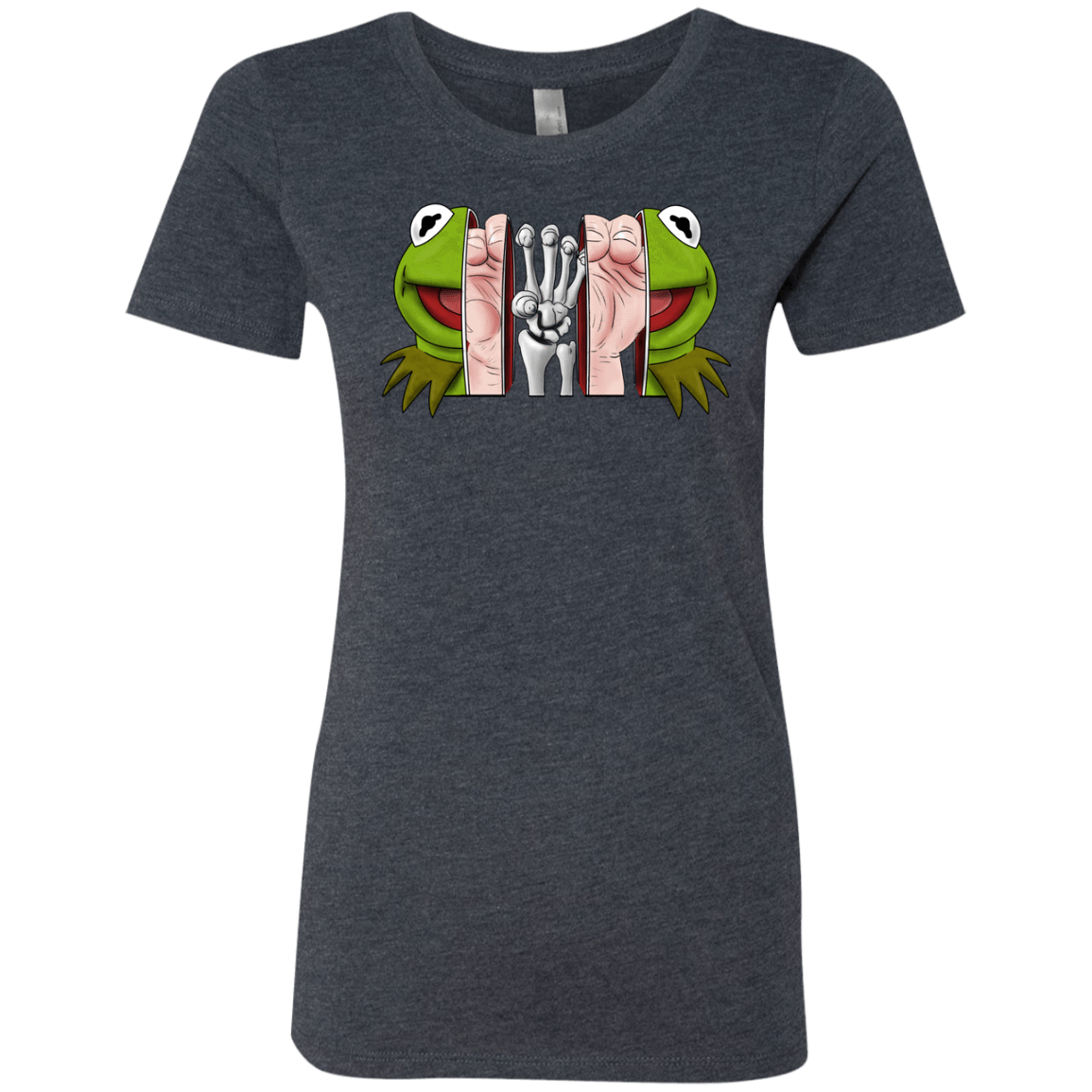T-Shirts Vintage Navy / S Inside the Frog Women's Triblend T-Shirt