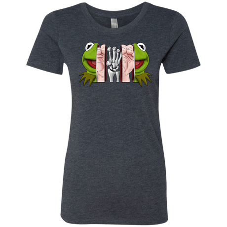 T-Shirts Vintage Navy / S Inside the Frog Women's Triblend T-Shirt