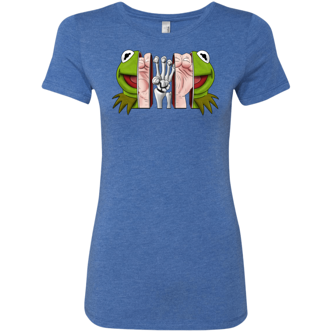 T-Shirts Vintage Royal / S Inside the Frog Women's Triblend T-Shirt