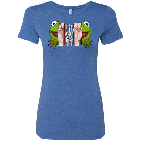 T-Shirts Vintage Royal / S Inside the Frog Women's Triblend T-Shirt