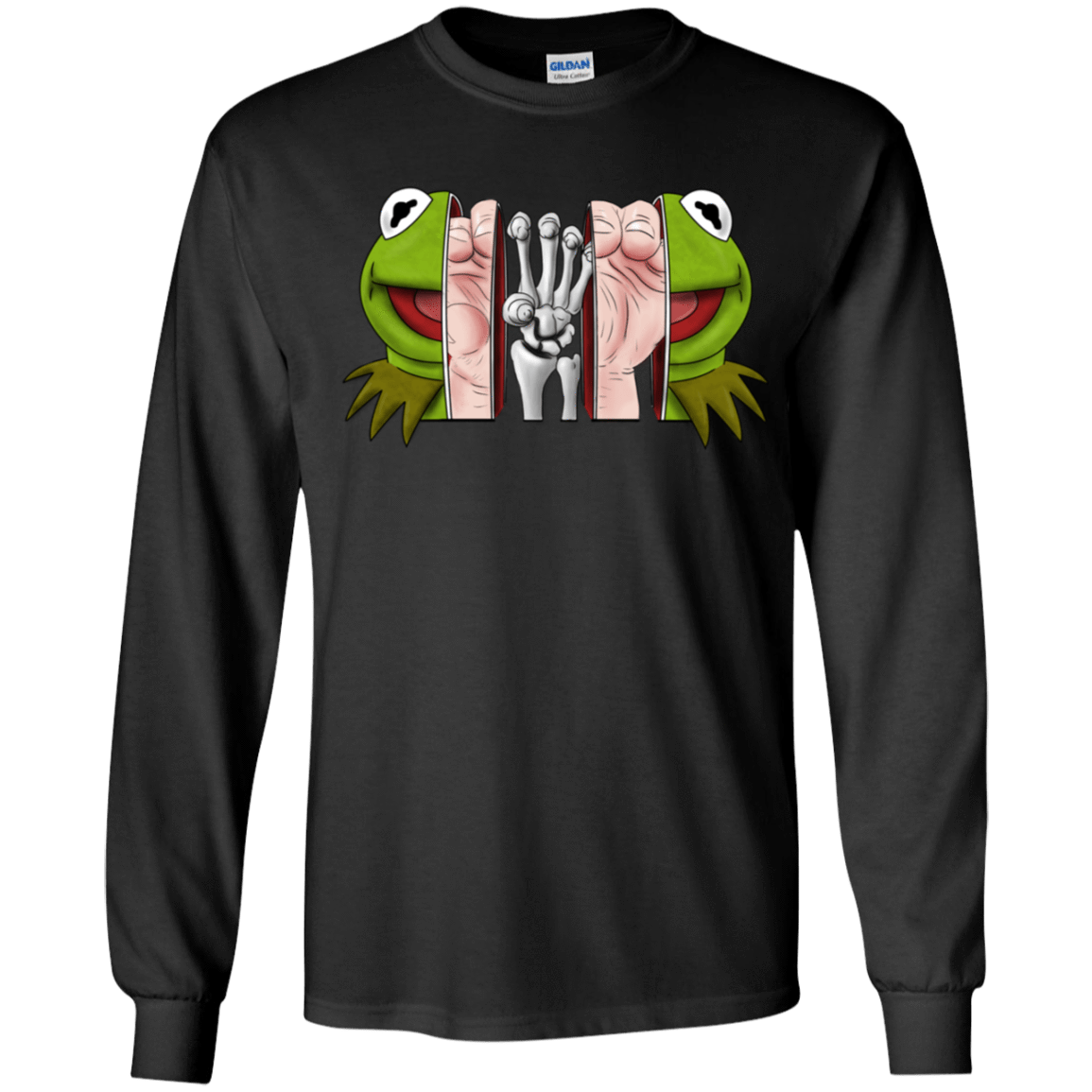 T-Shirts Black / YS Inside the Frog Youth Long Sleeve T-Shirt