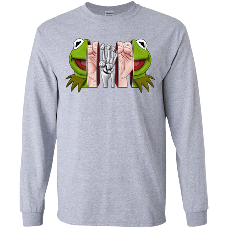 T-Shirts Sport Grey / YS Inside the Frog Youth Long Sleeve T-Shirt