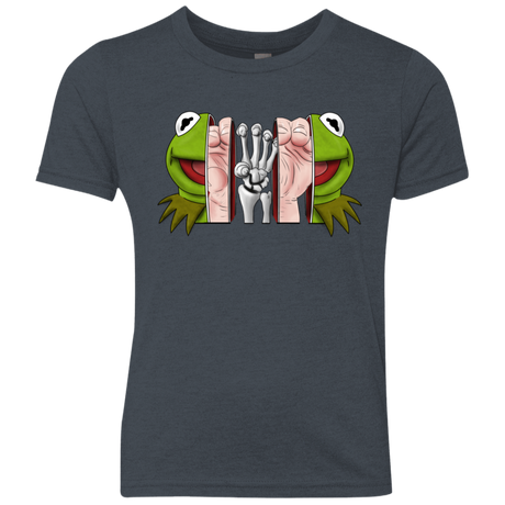 T-Shirts Vintage Navy / YXS Inside the Frog Youth Triblend T-Shirt
