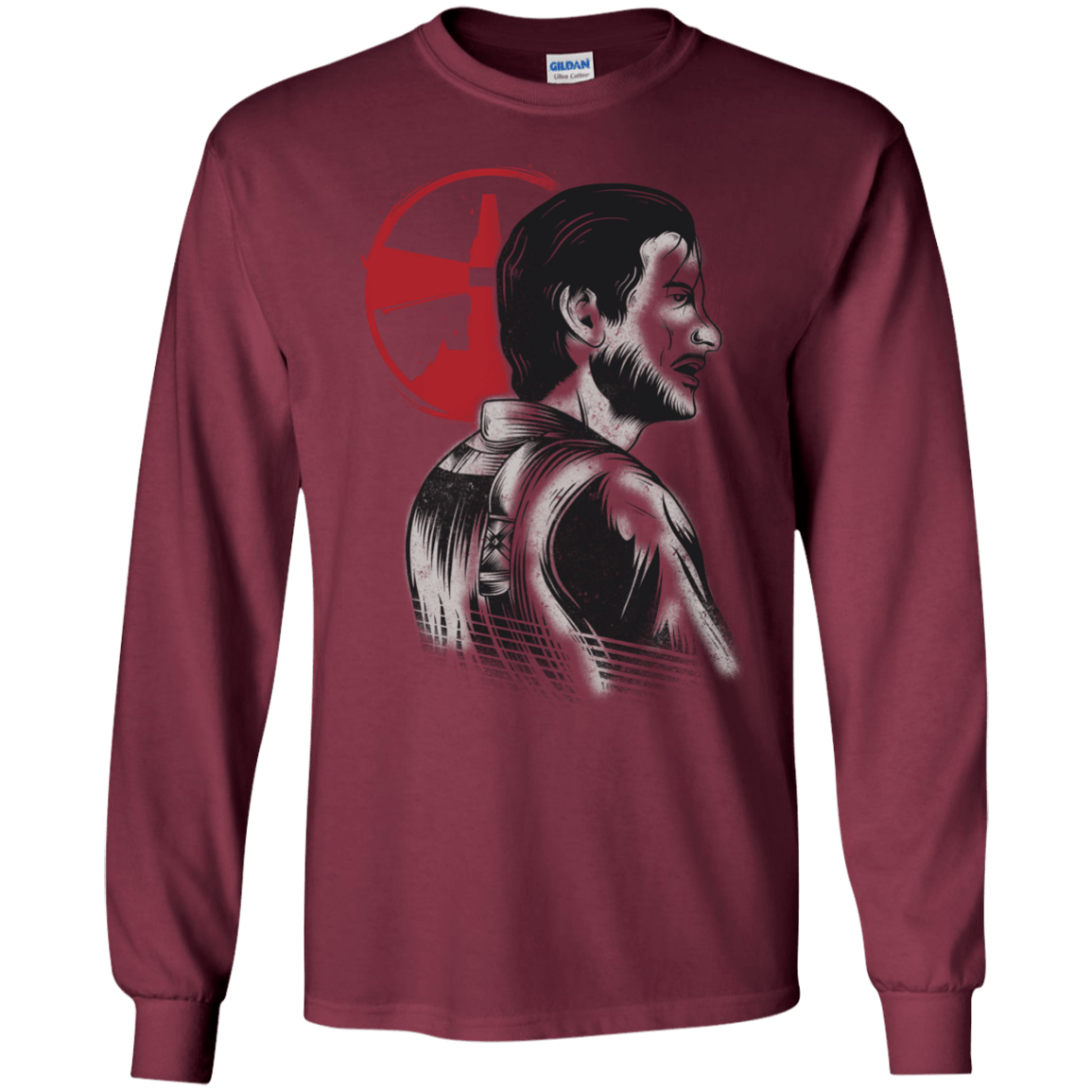 T-Shirts Maroon / S Inside the Nightmare Men's Long Sleeve T-Shirt