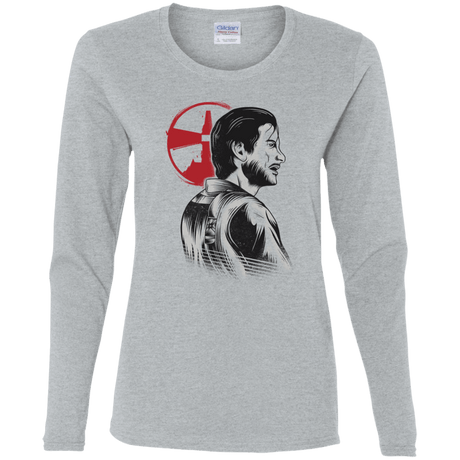 T-Shirts Sport Grey / S Inside the Nightmare Women's Long Sleeve T-Shirt