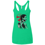 T-Shirts Envy / X-Small Inside the Nightmare Women's Triblend Racerback Tank