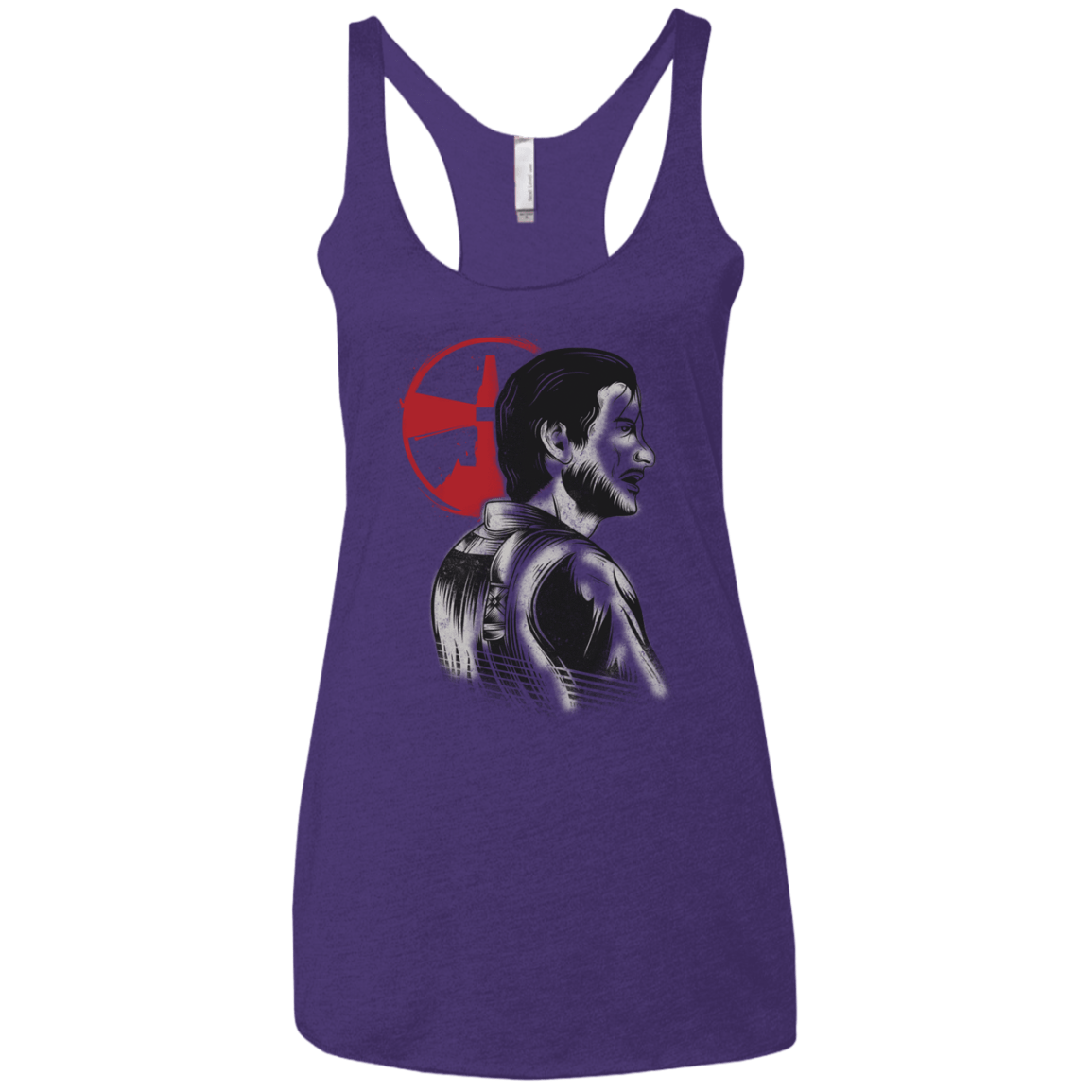 T-Shirts Purple Rush / X-Small Inside the Nightmare Women's Triblend Racerback Tank